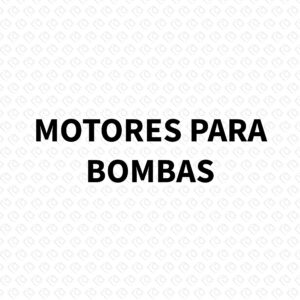 Motores para bombas